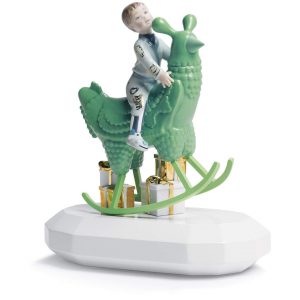 The Rocking Chicken Ride Figurine by Jaime Hayon for Lladró.