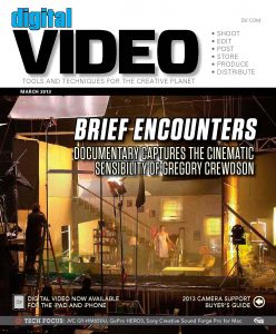 Cover Digital Video magazine March 2013