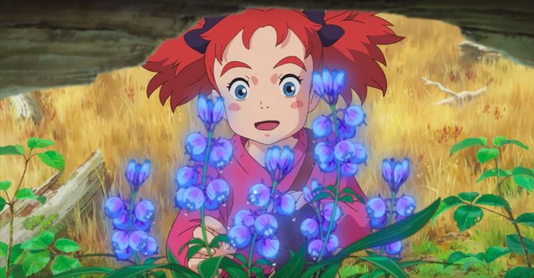 Studio Ponoc's debut feature, 'Mary and The Witch’s Flower.'